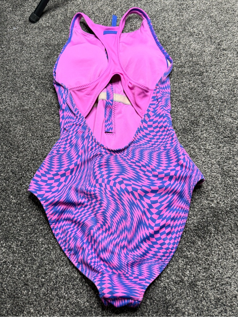 Fabletics Zip-Front Racerback Shaping One-Piece size medium - Picture 5 of 7